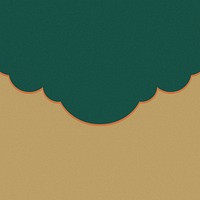 Two-tone background, green and brown collage element psd