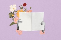 Book lover floral remix