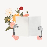 Book lover floral remix