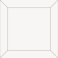 Off-white line art frame clipart vector