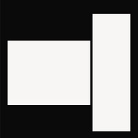 Black rectangle frames clipart vector