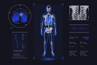 Human body scan, medical technology