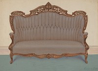 Rosewood Sofa (ca. 1936) by Eugene Croe.  