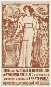 Labor for the woman (1898) by Jan Toorop. Original public domain image from the Rijksmuseum