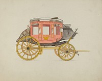 Stage-coach (1935–1942) by Rose Campbell-Gerke.  