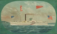 Steamer "St. Lawrence" (1850) by James Bard.