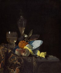 Still Life (ca. 1660) by Willem Kalf.  