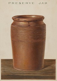 Stoneware Jar (ca.1939) by Philip Smith. 