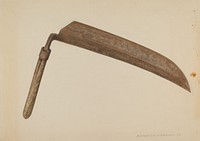 Straw Knife (1939) by Alexander Anderson.  