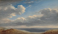 Study of Clouds over the Roman Campagna (ca. 1782–1785) by Pierre–Henri de Valenciennes.  