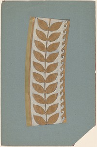 Study for a Border Design, (1890/1897) by Charles Sprague Pearce.
