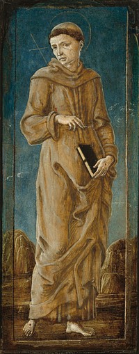 Saint Francis (ca. 1470–1480) by Cosmè Tura.  