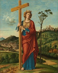 Saint Helena (ca. 1495) by Cima da Conegliano.  