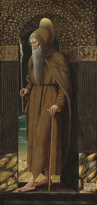 Saint Jerome (ca. 1470–1475) by Francesco Benaglio.  