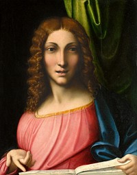 Salvator Mundi (ca. 1515) by Correggio.  