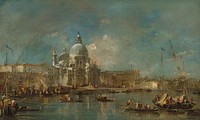 Santa Maria della Salute (ca. 1770) by Francesco Guardi.  