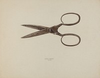 Scissors (1939) by Walter Praefke.  