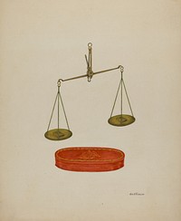 Shaker Scales (ca.1938) by George V. Vezolles.  