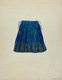 Skirt (c. 1940) by Ann Gene Buckley.  