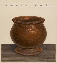 Small Vase (ca.1939) by Guido Metelli.  