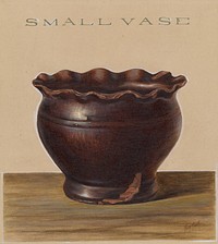 Small Vase (ca.1939) by Philip Smith.  
