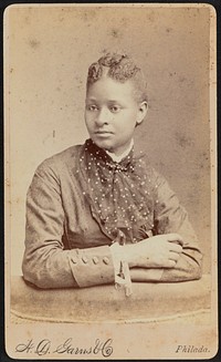 Carte-de-visite portrait of Sidney Taliaferro