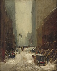 Snow in New York (1902) by Robert Henri.  