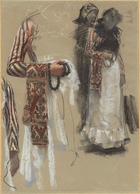 Southern Italian Woman Dressed for Church (1885–1888).