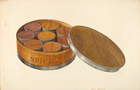 Spice Box (ca.1938) by John Bodine.  