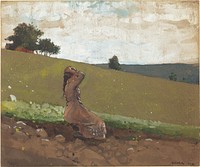The Green Hill (1878) by Winslow Homer.  
