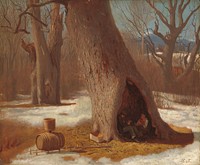 The Truants (ca. 1870) by Eastman Johnson.  