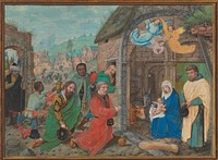 The Adoration of the Magi (mid–1520s) by Simon Bening.  