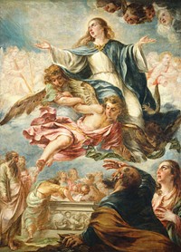 The Assumption of the Virgin (ca. 1658&ndash;1660) by Juan de Vald&eacute;s Leal.  