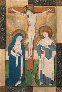 The Crucifixion (late 15th century) by German 15th Century.  