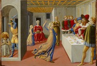 The Feast of Herod and the Beheading of Saint John the Baptist (1461&ndash;1462) by Benozzo Gozzoli .  