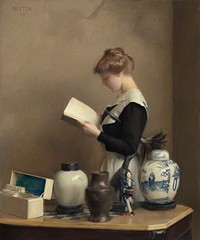 The House Maid (1910) by William McGregor Paxton.  