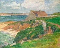 The Island of Raguenez, Brittany (1890–1895) by Henri Moret.  