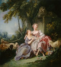 The Love Letter (1750) by François Boucher.  