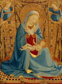 The Madonna of Humility (ca. 1430) by Fra Angelico.  