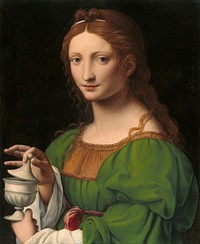 The Magdalen (ca. 1525) by Bernardino Luini.  