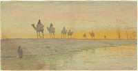 The Nile&ndash;Evening (1905&ndash;1911) by Henry Bacon.  