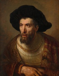 The Philosopher (ca. 1653) by Willem Drost, Rembrandt van Rijn & Willem Drost.  