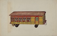 Toy Coach (ca.1939) by Dorothy Brennan.  