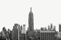 Manhattan New York collage element psd