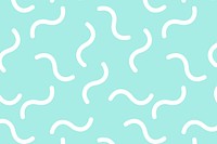 Blue wavy patterned background vector