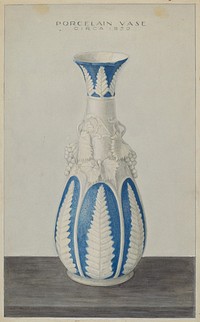 Vase (ca.1938) by Cleo Lovett.  