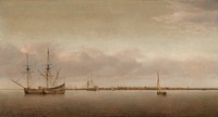 View of Hoorn (ca. 1650) by Abraham de Verwer.  