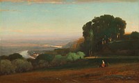 View of the Tiber near Perugia (1872–1874) by George Inness.  