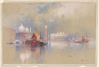 View of Venice (1888) by Thomas Moran.  