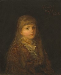 Violet (1882) by George Fuller.  